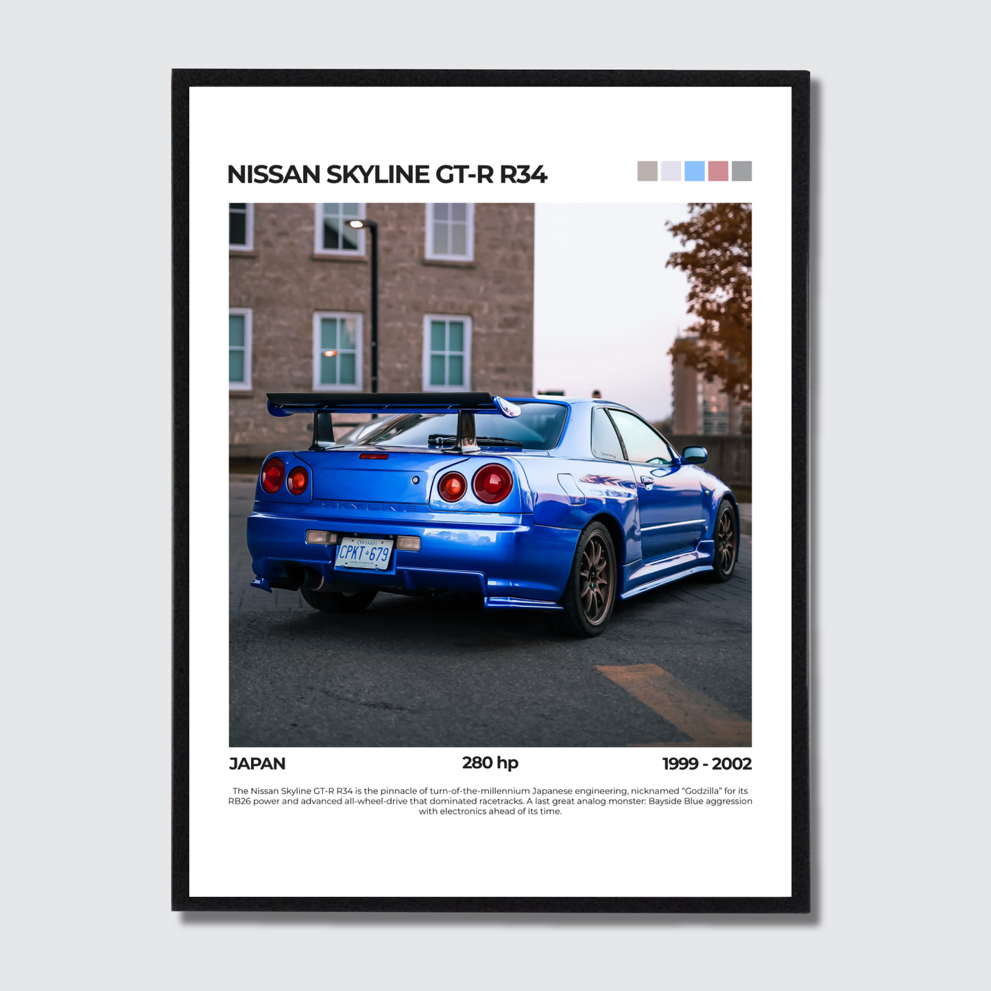 Nissan GTR R34