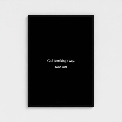 Isaiah Poster | MAISON ART