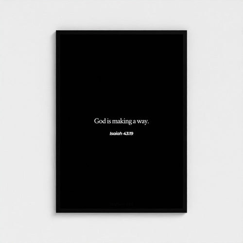 Isaiah Poster | MAISON ART
