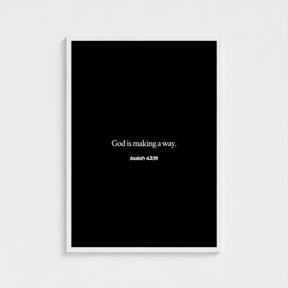 Isaiah Poster | MAISON ART