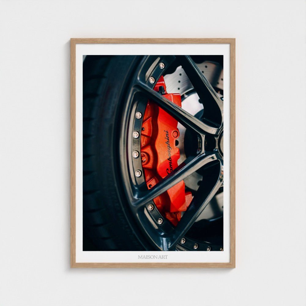 Lamborghini Wheel Poster | MAISON ART