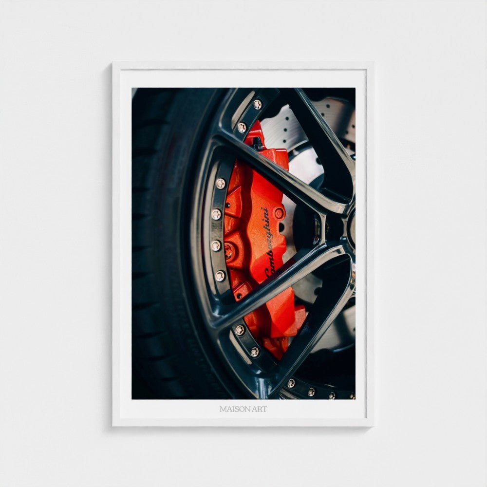 Lamborghini Wheel Poster | MAISON ART