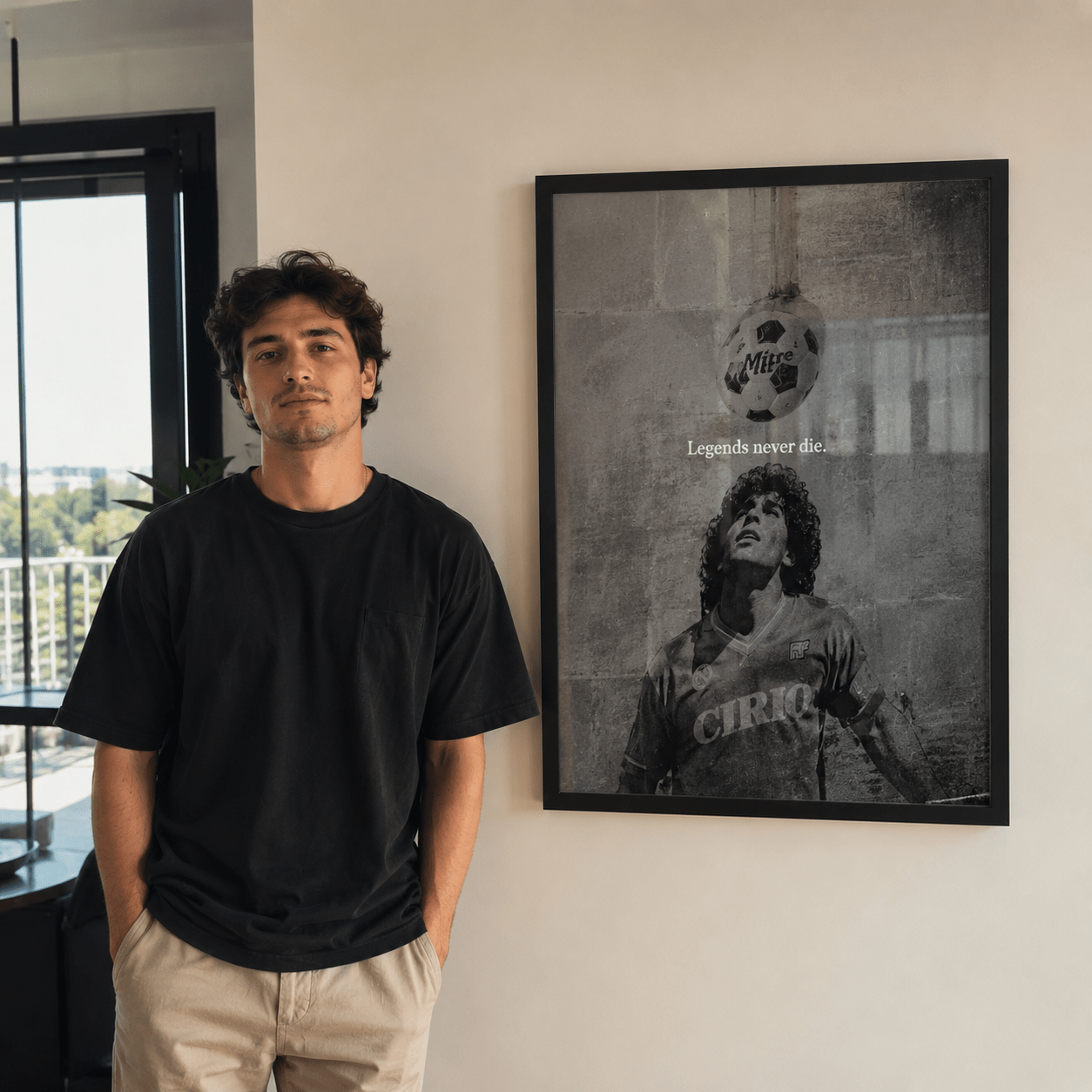 Legends never die. Poster | MAISON ART