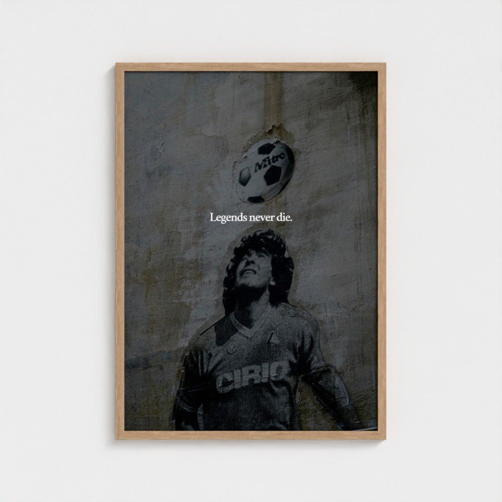 Legends never die. Poster | MAISON ART