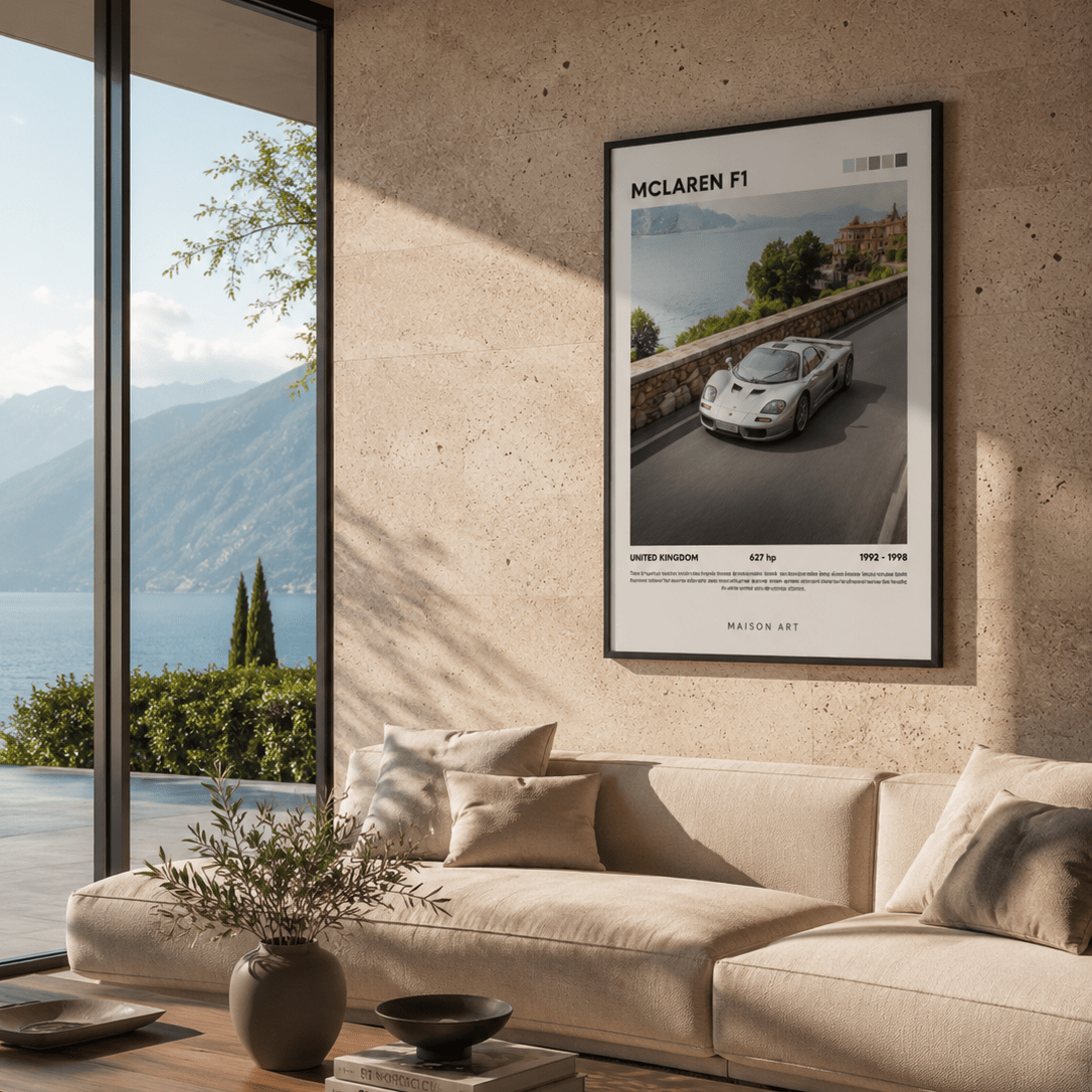 Mclaren F1 Poster | MAISON ART