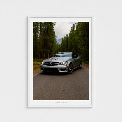 Mercedes C 63 AMG Poster | MAISON ART