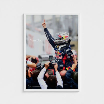Never Out Poster | MAISON ART