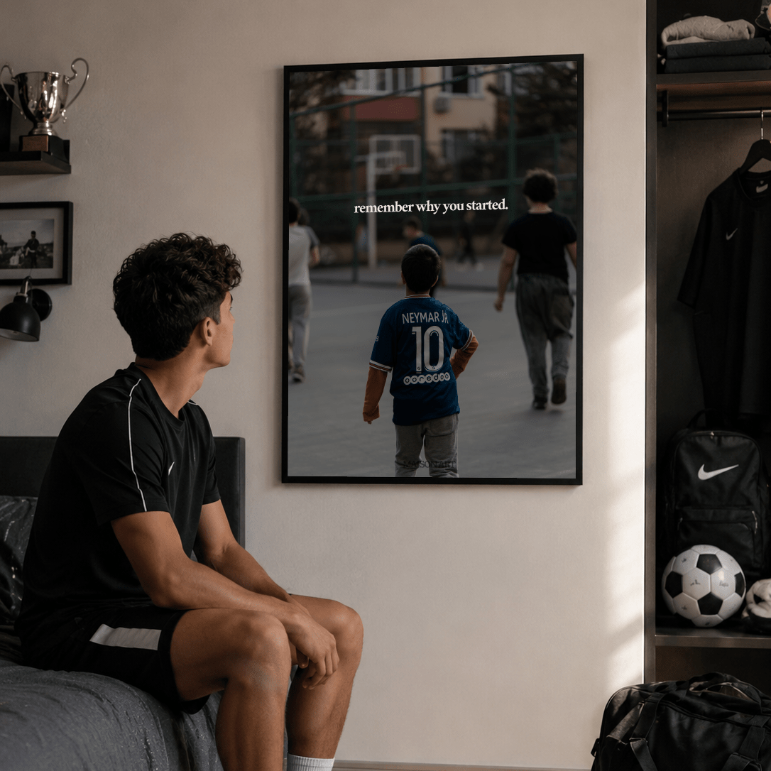 Remember why you started. Poster | MAISON ART