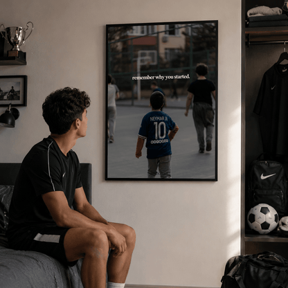 Remember why you started. Poster | MAISON ART